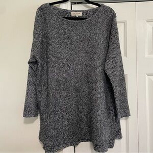 Jones New York Woman Sport Black White Tunic Size 1X